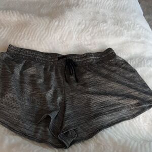 CHAMPION 9‎ Gray Black  Shorty Shorts M